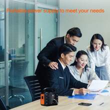 SBAOH Portable Power Station,155Wh 42000mAh Solar Generator With 110V/150W(Peak 200W) AC Outlet And USB-C PD(30W) Port,Powerstation