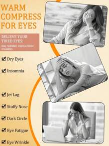 1/5/10/20/30/50 pièces Masque oculaire à vapeur jaune vitaminé, usage unique auto-chauffant, sans alcool, sans odeur, soulage la fatigue et la sécheresse oculaires, aide au sommeil quotidien, sieste de milieu de journée, détente en voyage, accroché à l'oreille, lunettes de voyage portable et d'affaires, fournissant des soins de base pour les yeux pour les utilisateurs d'ordinateurs et de téléphones portables, convenant aux étudiants et aux travailleurs de bureau