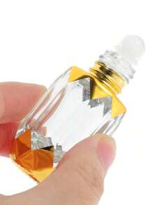 6ml Portable Luxury Glass Perfume Bottle, Suitable For Packing Essential Oils, Perfumes, Eye Creams, Lip Glosses, Travel, Festivals, Parties, Birthdays, Valentine's Day Gifts
