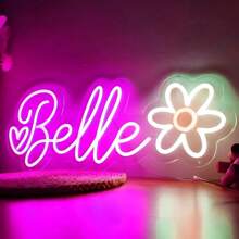 Custom Neon Light, USB LED Dimmable Neon Light Wall Room Decor, Customizable Personalized Neon Light, Wedding, Birthday, Valentine's Day Gift - Multicolor - View 5