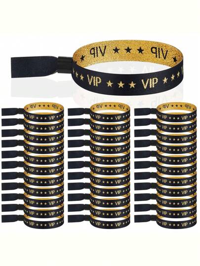 5 chiếc-Vòng tay VIP, Vòng tay tiệc tùng, Vòng tay công nhận lễ hội Vòng tay vải, Vòng tay sự kiện, Đám cưới, Tiệc tùng, Hòa nhạc, Triển lãm, Vật dụng lễ hội