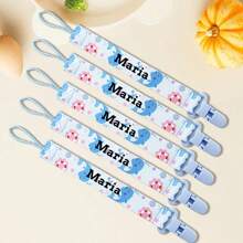 Custom Pacifier Clip,Personalized Pacifier Clip With Name,Customized Pacifier Clips Baby Girl,Customizable Animal Pattern Pacifier Clip,First Gift For Your Child,Diy Custom Name,Baby Essentials,Baby Girl Gifts,Baby Boy Gifts,Decoration,Multi-Purpose,Friend Gifts/Birthday Gifts,Children's Growth Souvenirs Back To School,Multi-Functional,Ornamental,Letter,Stylish,Modern,Colorful,Cute,Adorable,Casual,Custom,Personalised,Unique,Customized,Ideal Gifts For Him,Ideal Gifts For Her