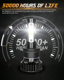 XWQHJW 2* Super Bright 6000K 10000LM IP67 Waterproof Cool White LED Headlight 9005 9004 H7 H11 Hi/Low Beam Kit  Easy To Install And Plug And Play, Halogen Lamp Substitute, Equipped With Two T10 Small Lights,Fit For MITSUBISHI Outlander Sport 2011 2012 2013 2014 2015 2016 2017 2018 2019 Model