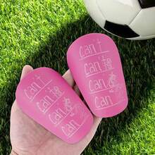 1 Pair Mini Master Football Shin Guards, Thick & Durable Mini Football Shin Pads For Adults And Teenagers, Suitable For All Seasons - Multicolor - View 9