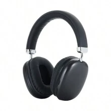New Bluetooth Headphones With Long Standby, Low Latency, 40mm Large Speaker Driver, Built-In Microphone, Supporting AUX/Wireless/TF Card 3 Connection Methods, Using Type-C Quick Charging Port, Compatible With Smartphones, Tablets And PCs - Black - View 15