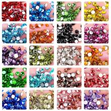 10000pcs/Pack 25 Colors Acrylic Rhinestones For DIY Diamond Painting & Craft Accessories - View 1