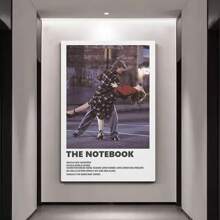 The Notebook Movie Poster, Canvas Print Wall Art, Aesthetic Film Poster, Ideal Office, Bedroom, Living Room, Corridor, And Dormitory Decor - 1pc Gifts - Multicolor - View 4