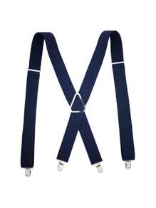 1pc Adjustable Suspenders, Stretch Braces For Men And Women, Trouser Suspenders, Pants Braces Autumn-Winter Accessories Halloween Costume,Suitable For Teens, Youth,Men,Casual, Outdoor, Athletic, Vacation, Graduation Gifts, Birthday, Daily Wear