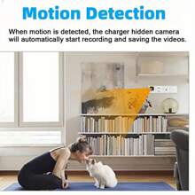 Mini telecamera domestica WiFi con scheda SD da 16 GB gratuita, registrazione audio video, controllo APP, visualizzazione remota, archiviazione su scheda SD locale, telecamera wireless per sistema di sicurezza domestica, rilevamento del movimento