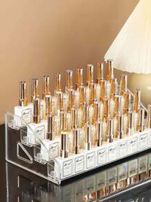 3/4/5/6/7 Tier Transparent Acrylic Nail Polish Display Stand, Multi-Layer Display Rack, Cosmetic Organizer, Glasses Rack, Frame, Jewelry Stand, Storage Box, Suitable For Home, Living Room, Office Decor, Bedroom Desk Organization, Birthday Gift