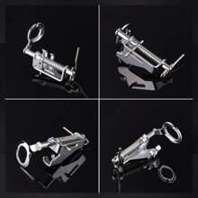 1 szt. Stopka dociskowa do maszyn do szycia domowego, pikowanie, niski trzonek, darmowa stopka dociskowa do haftu, otwarta stopka do pikowania, część maszyny do szycia