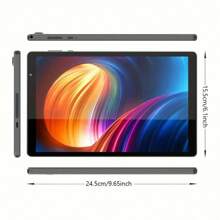 10-Inch Tablet Android 14 Tablet, Octa-Core Tablet, 6GB RAM, 64GB ROM, 128GB Extended, 5000mAh, 1280x800 High Definition Touchscreen, 5 Million Pixels + 8 Million Pixels, WiFi, Dual Cameras - 藍色 - 查看 5