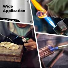Welding Torch Kit - Multifunctional Mini Oxygen Welding Gun With 5 Nozzle Tips - Adjustable Flame Handheld Blowpipe - Oxygen Welding Gun - View 8