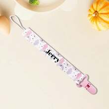 Custom Pacifier Clip,Personalized Pacifier Clip With Name,Customized Pacifier Clips Baby Girl,Customizable Animal Pattern Pacifier Clip,First Gift For Your Child,Diy Custom Name,Baby Essentials,Baby Girl Gifts,Baby Boy Gifts,Decoration,Multi-Purpose,Friend Gifts/Birthday Gifts,Children's Growth Souvenirs Back To School,Multi-Functional,Ornamental,Letter,Stylish,Modern,Colorful,Cute,Adorable,Casual,Custom,Personalised,Unique,Customized,Ideal Gifts For Him,Ideal Gifts For Her