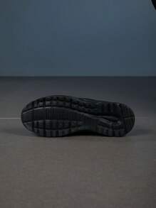 Men Breathable Mesh Slip-On Sneakers, Black Casual Mule Shoes, Lightweight Convertible Slide Sandals, Unisex Summer Slippers - Black - View 7