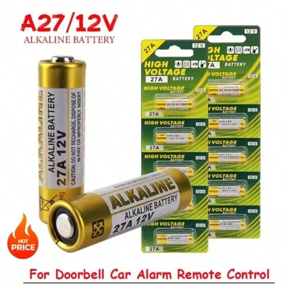 5-15PCS 23A 12V L828 27A Alkaline Battery G27A MN27 MS27 GP27A A27 V27GA A27BP K27A VR27 For Doorbells Alarm Power Remote