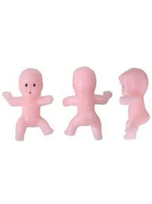 30/60/100pcs Mini Plastic Figurines, Ice Cubes Game, Bath Time, Gender Reveal Party Decor, Birthday Cake Toppers, Party Favors, Wedding, Baking Decoration