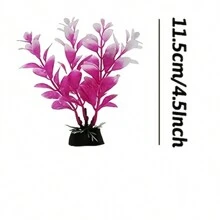15 pièces Décorations d'aquarium - Pot cassé en résine et scénario de roches de grotte, plantes en plastique
