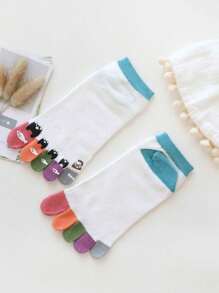 Calcetines de mujer y niña personalizados con dedos separados, calcetines para zuecos, calcetines con estampado de animales, calcetines de estilo, calcetines deportivos, calcetines de longitud media, calcetines suaves de mujer, calcetines de tela de mujer, calcetines lindos, calcetines de niña, calcetines holgados, calcetines de moda