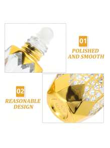 6ml Portable Luxury Glass Perfume Bottle, Suitable For Packing Essential Oils, Perfumes, Eye Creams, Lip Glosses, Travel, Festivals, Parties, Birthdays, Valentine's Day Gifts