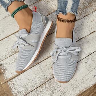 New 2025 Loafers Slip-On Flats, Comfortable Versatile Stylish Soft Outsole Casual Shoes For Women, Breathable Non-Slip Mesh Elderly Ladies Sneakers