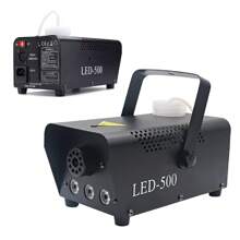 Smoke Machine 500w Fog Maker Effect LED RGB Disco Party Chrismas Effect Decor - Black - View 9