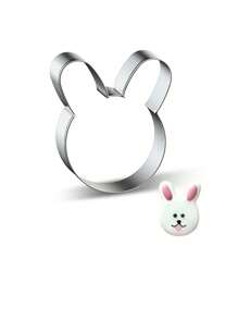 1pc Stainless Steel Easter Rabbit Shaped Cookie/Biscuit Cutter, DIY Baking Tool Easter Easter Decorations Easter Decor Easter Giftseaster Mold - Cookie Cutters - View 12