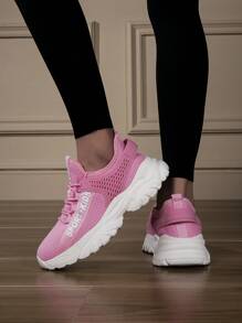Kids Casual Shoes, Sports Running Sneakers For Boys And Girls, Fashion Slip-On Design, Spring And Autumn