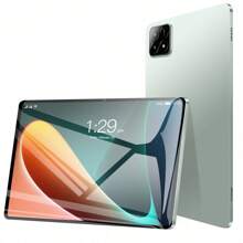 10-Inch Tablet Android 14 Tablet, Octa-Core Tablet, 6GB RAM, 64GB ROM, 128GB Extended, 5000mAh, 1280x800 High Definition Touchscreen, 5 Million Pixels + 8 Million Pixels, WiFi, Dual Cameras - Green - View 1