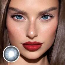 UYAAI UYAAI 1Pair-Enlargement Natural Yearly Disposable Colored Contact Lenses With Big Diameter For Dating Or Daily Wear Party