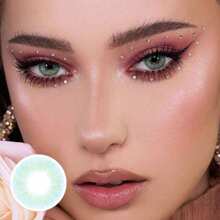 UYAAI UYAAI 1Pair-Enlargement Natural Yearly Disposable Colored Contact Lenses With Big Diameter For Dating Or Daily Wear Party