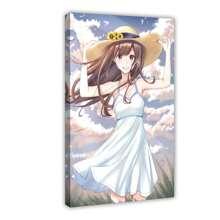 Anime Posters For Wall Comic Girls Room Decoration 0923 Póster de lienzo para pared, decoración de dormitorio, decoración de sala de estar, regalo - Marco - Ver 1