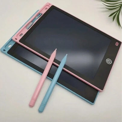 1pc/2pcs/5pcs LCD Color Drawing Tablet, LCD Writing Tablet, Back To School Writing & Drawing Pad, Equipped With Stylus Pen, Multifunctional Electronic Writing Board, Educational Learning Tool, Magic Blackboard Art Drawing Tablet, Colorful Graffiti Erasable Writing Board, One-Key Lock Or Erase, Dust-Free & Reusable Intelligent Writing Pad
