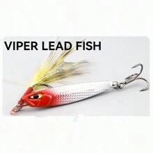 Metal Spoon Fishing Lure For Distant Long-Range Casting & Hooking Largemouth Bass, Suitable For Freshwater Vibration Bait - Multicolor - View 19
