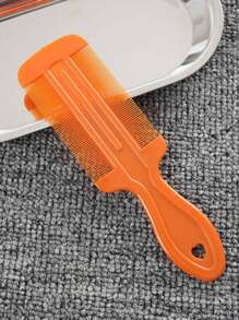 1 件装密齿发梳，除虱/除跳蚤梳，适合儿童和成人男孩情人节心形情人节 - 多色 - 查看 7