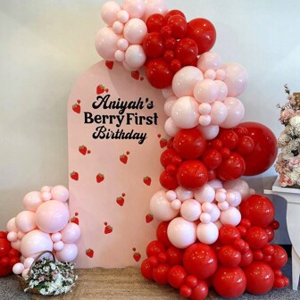 Latex Balloon Wreath Arch, Various Color Balloons For Valentine's Day ,Birthdays, Holidays, Weddings, Bridal Showers, Graduation, Anniversaries, Celebrations Decoration
