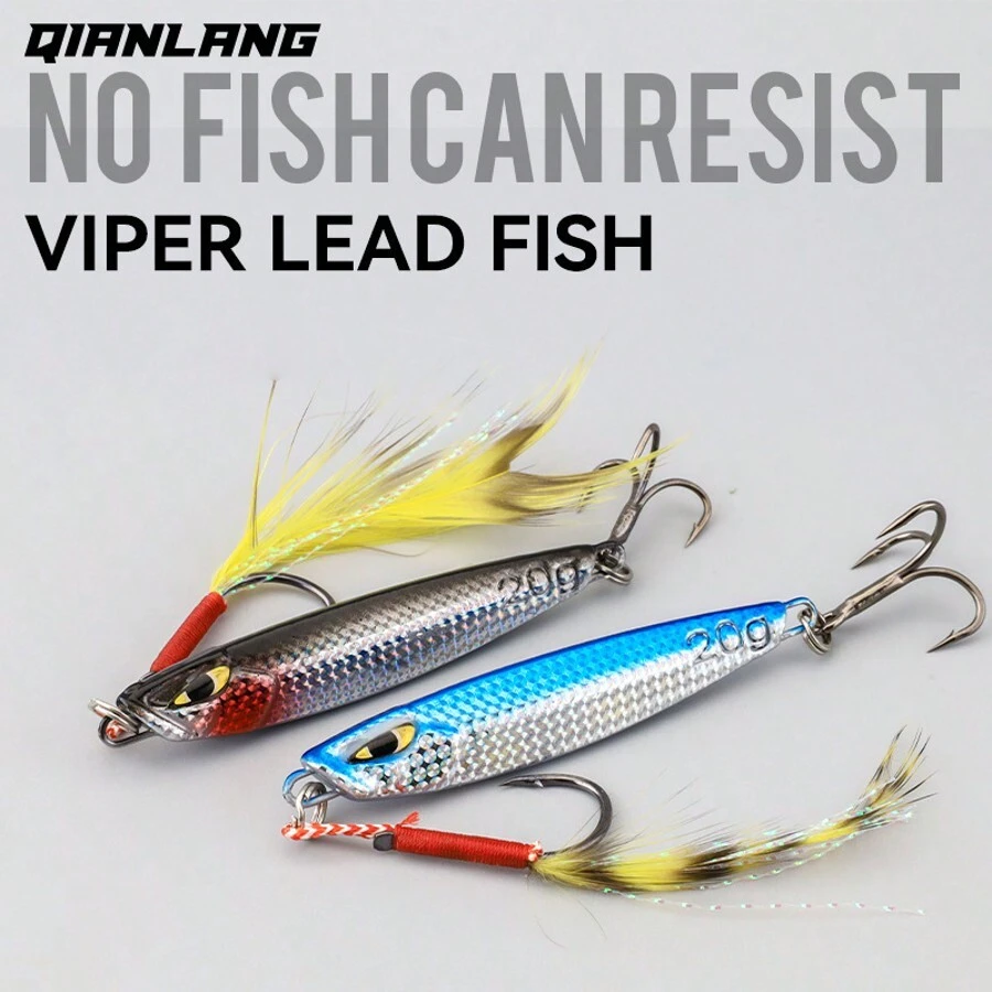 Metal Spoon Fishing Lure For Distant Long-Range Casting & Hooking Largemouth Bass, Suitable For Freshwater Vibration Bait - Multicolor - View 1