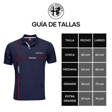 Alfa Romeo Men's Polo With Details On The Back And Front - White - View 10
