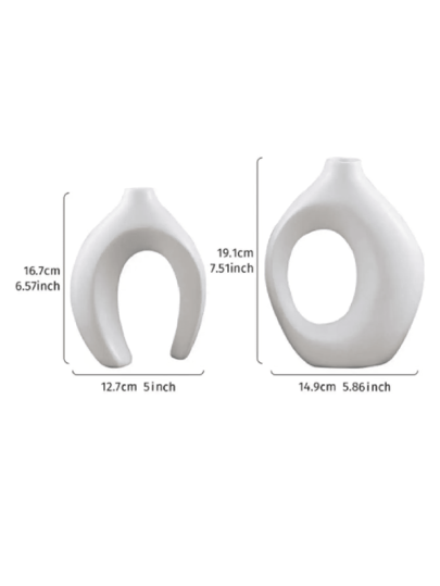 Creative Couple Series Home ation Vase, Combination Of Large Medium Size Indoor Tabletop Ornament, ation, Can Be In Four Seasons Birthday Graduation Room Flower Vase Glass view 8