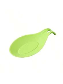 1pc Kitchen Silicone Mat Heat Insulation Pad For Spoon Pot Ladle Placement - Multicolor - View 5