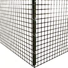 10mx 100cm PVC Chicken Mesh Garden Fencing Plant Barrier Border Netting - Black - View 6
