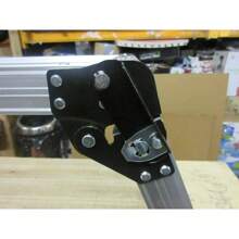 Luxurious Odd Job Aluminum Hop Up Standing Bench Folding Stool Platform Ladder Step Portable Heavy Duty Medium Professional Silver Bench - Silver - View 2