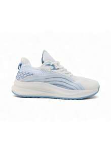 Streamlined Sneakers - Blue - View 1