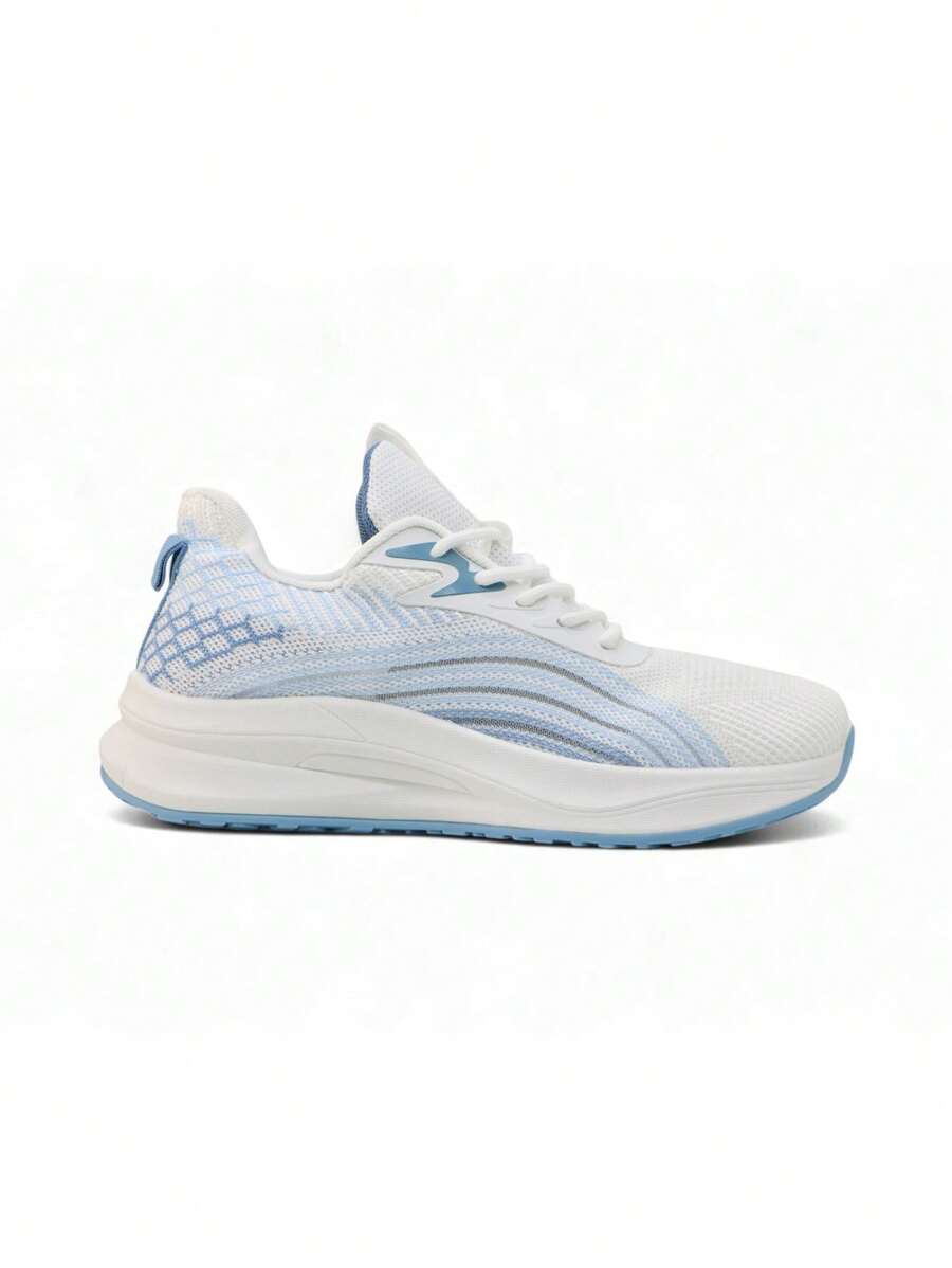 Streamlined Sneakers - Blue - View 1