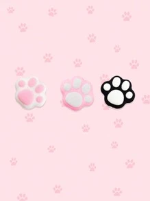 1pc Cute Cat Paw Charging Cable Protector, Charger Protector Cover With Anti-Fracture Design And Silicone Cable Sleeve, Compatible With IPhone 18/20W Fast Charger, Compatible With IPhone 16/15/14 Series Cable Organizer