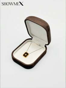 Custom Made Premium Velvet Jewelry Box, Necklace Packaging Box, Gift Box - Multicolor - View 3