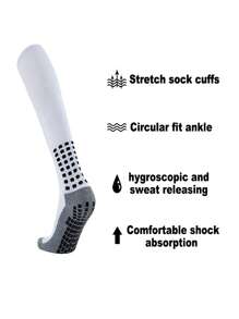 Mine Craft 1 Pair Of Youth Team Sports Socks, Children's Football Socks, Anti Slip Sports Socks, Suitable For Teenagers For Training And Outdoor Activities, Wear-Resistant, Suitable For Boys And Girls Aged 8-12 Nick 90s