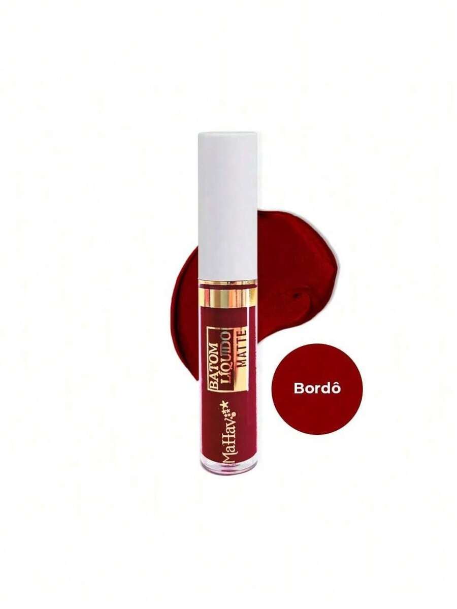 Mahav Matte Liquid Lipstick - 紫紅色 - 查看 1