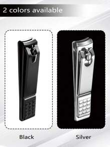 Personalized Nail Clippers, Custom Stainless Steel Nail Clippers Set, Unisex Gift, Nail Clippers Set Matte Stainless Steel 2 Pieces Nail Clippers, Mother's Day Birthday Children's Day, Father's Day, Graduation Ceremony, Wedding, Housewarming Office, School, Home, Bathroom, Living Room, Bedroom - Multicolor - View 9