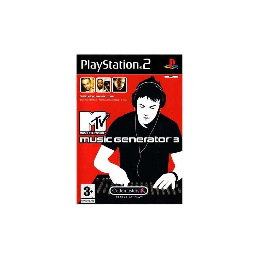 Jeu MTV Music Generator 2 - PlayStation 2 (PS2) - Complet - En Bon état